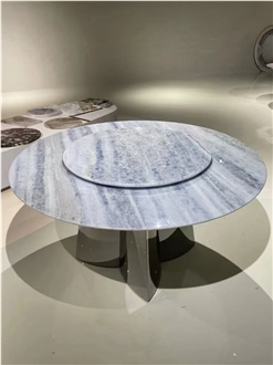Oem Odm Saturnia Gold Granite Dining Tables For Custome
