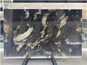 Prada Black Granite Slabs