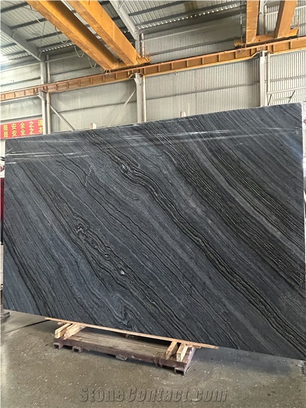 Ancient Wood Grain Marble Polished Slabs Tiles