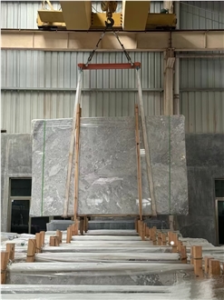 Athen Grey Polish Marble Slabs For Interior Using