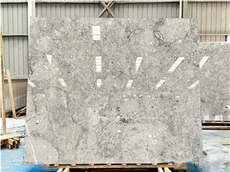 Athen Grey Polish Marble Slabs For Interior Using