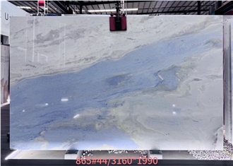 Azul Cielo Sky Azul Acquamarina Marble Slabs