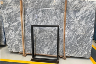 Blue Snow Grey Marble For Wall Floor Tiles