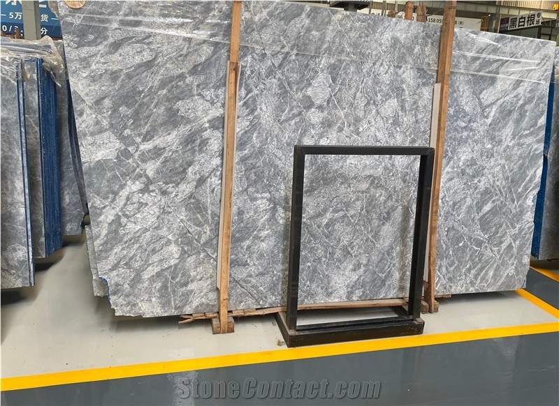Blue Snow Grey Marble For Wall Floor Tiles