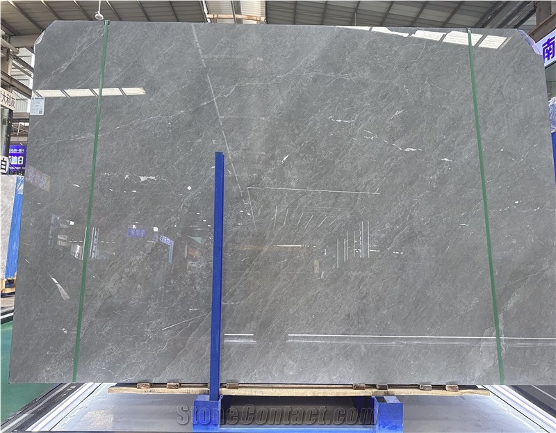 Bruce Gray Polish Marble Slabs For Interior Using