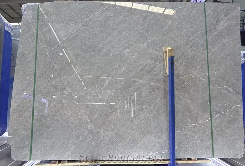Bruce Gray Polish Marble Slabs For Interior Using