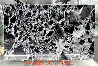 Bulgari Crystal Marble Slabs