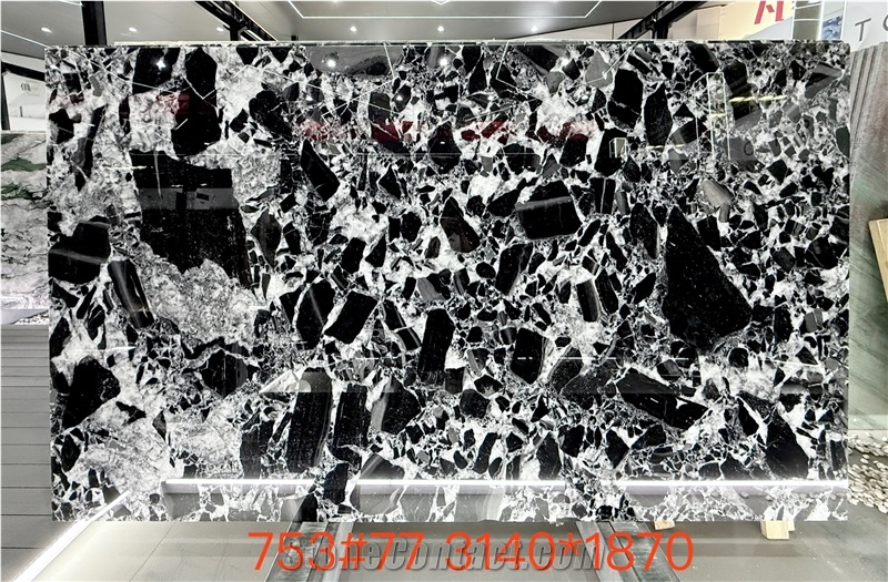 Bulgari Crystal Marble Slabs