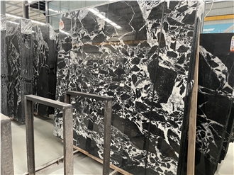 Bvlgari Black Polished Marble Slabs