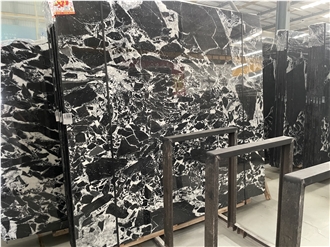 Bvlgari Black Polished Marble Slabs