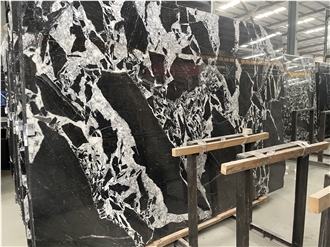 Bvlgari Black Polished Marble Slabs