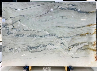Calacatta Macaubas Quartzite  Slabs