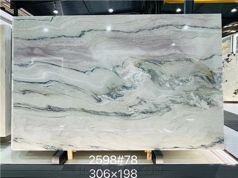 Calacatta Macaubas Quartzite  Slabs