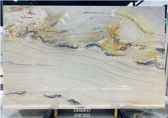Calacatta Macaubas Quartzite  Slabs