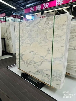 Calacatta Monet Marble Polished Slabs For Interior Using