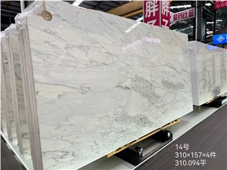 Calacatta Monet Marble Polished Slabs For Interior Using