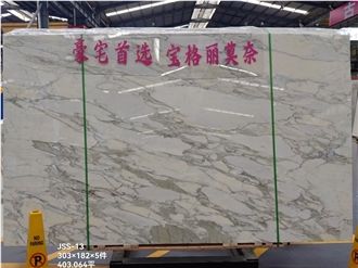 Calacatta Monet Marble Polished Slabs For Interior Using