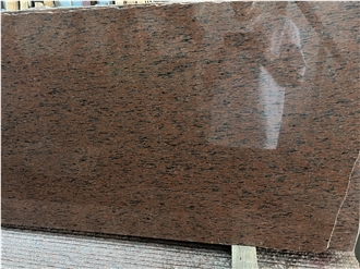 Camellia Red Granite American Red Slabs For Decoration