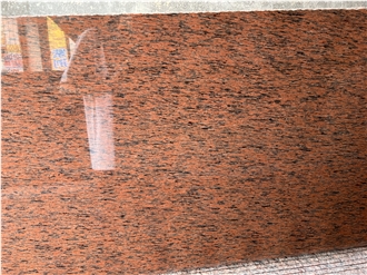 Camellia Red Granite American Red Slabs For Decoration