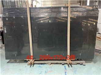Pietra Gray Polished Marble Slabs For Interior Using