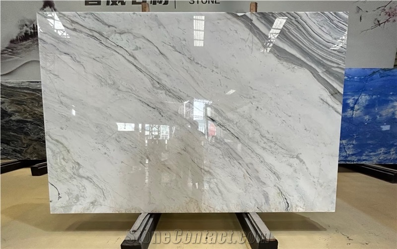 Chinese Clivia Polished Marble Slabs For Decoration