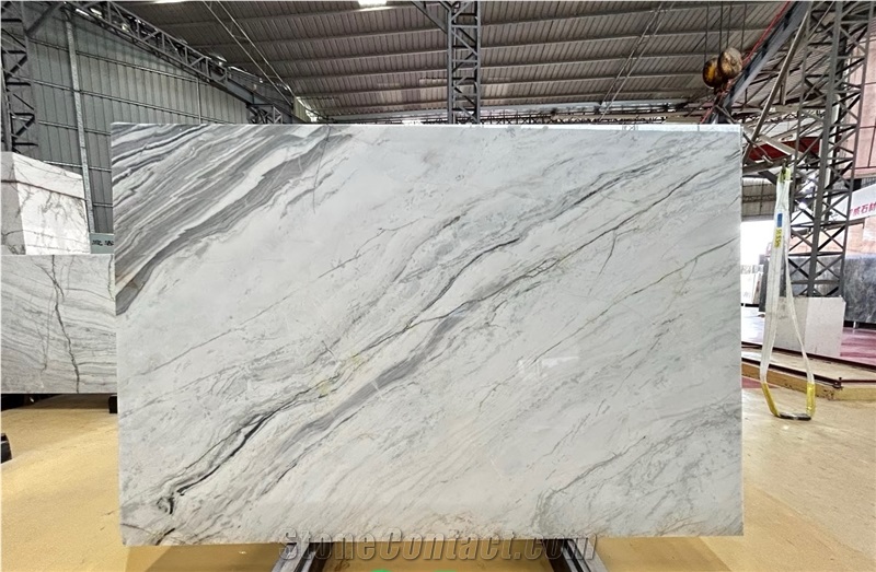 Chinese Clivia Polished Marble Slabs For Decoration