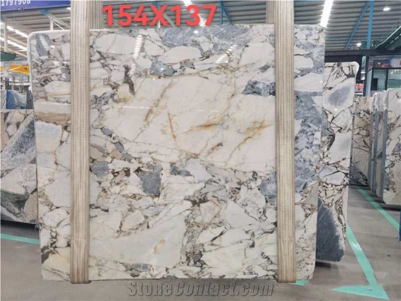 Chinese Polish Bulgari  Marble Slabs For Decoration