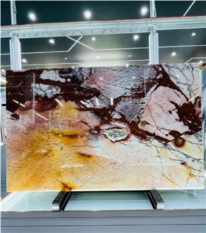 Cosmopolitan Quartzite Polish Slabs For Decoration