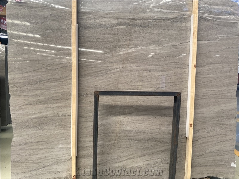 Crimean Grey Polish Marble Slabs For Interior Using