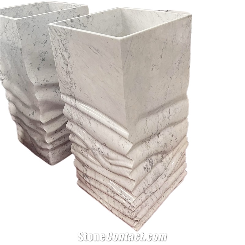 Factory Hot Sale Marble Basin Like Pedestal
