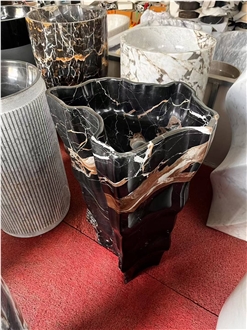 Factory Price Marble Pedestal Basin