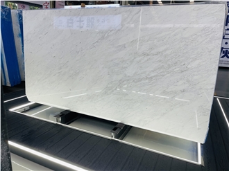 Greece White Ariston Polish Marble Slabs For Interior Using