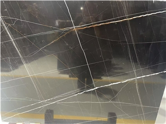 High Quality Noir Aziza Marble Slabs For Nice Design