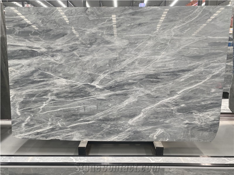 Himalayan Gray Marble Slabs For Interior Design