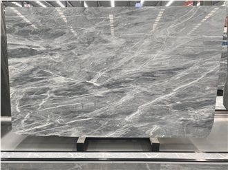 Himalayan Gray Marble Slabs For Interior Design