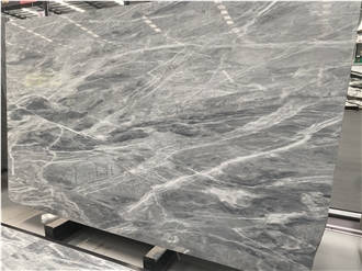 Himalayan Gray Marble Slabs For Interior Design