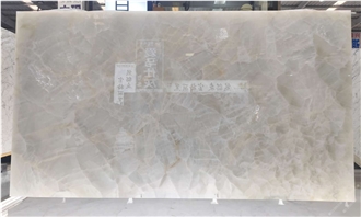 Ice Age Onyx Slabs For High-End Decor