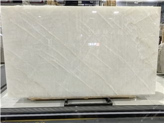 Ice Age Onyx Slabs For High-End Decor
