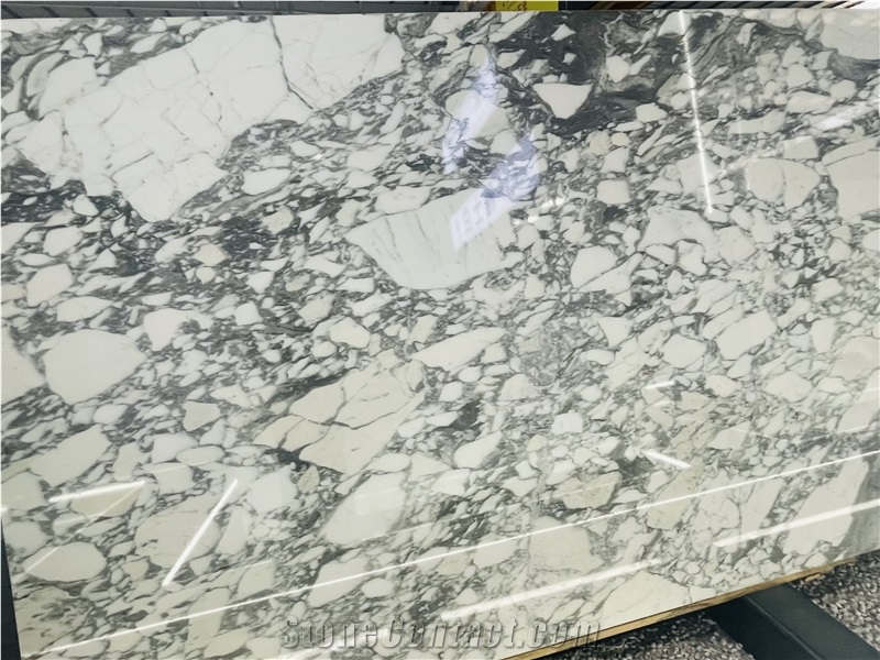 Italy Arabescato Corchia Marble Slabs For Luxury Decor