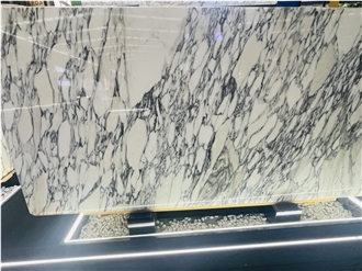 Italy Arabescato Corchia Marble Slabs For Luxury Decor