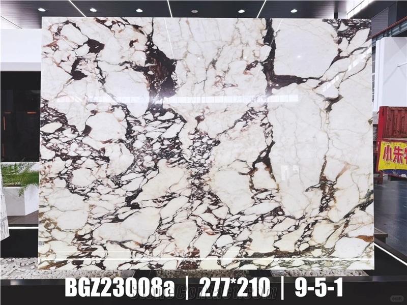 Italy Calacatta Viola Marble Slabs Polished