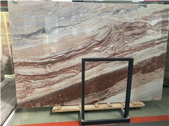 Italy Rosso Fendi Marble Slabs