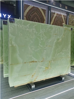Jade Green Onyx Slabs For Interior Using Jade Green Onyx Slabs For Interior Using