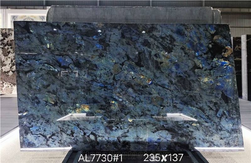 Lemurian Blue Granite Slabs