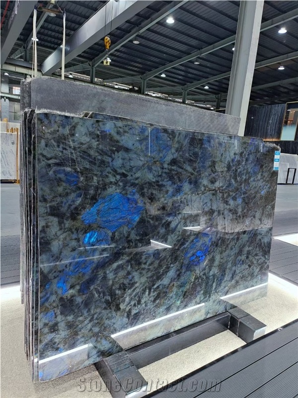 Lemurian Blue Granite Slabs