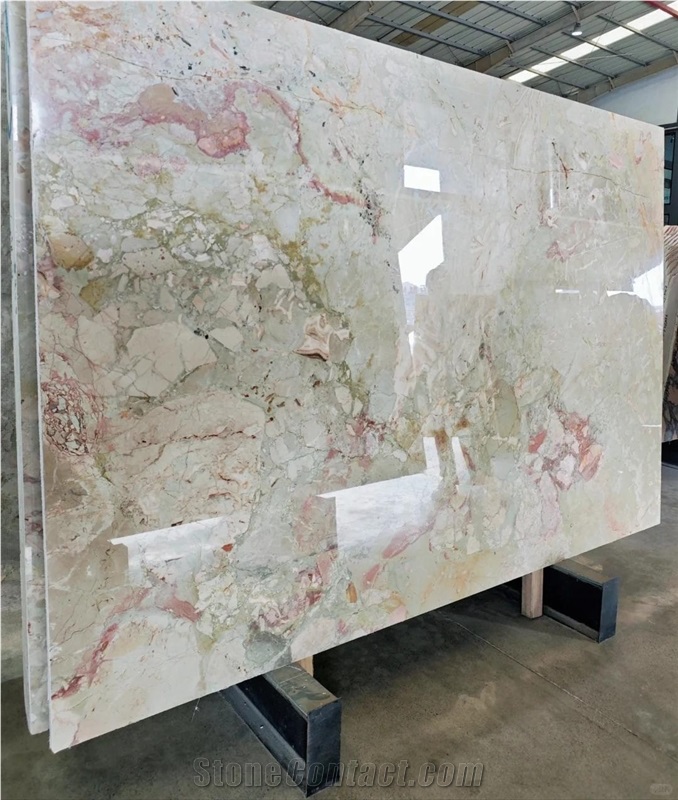 Luxury Brazil Monet Garden Quartzite Slabs