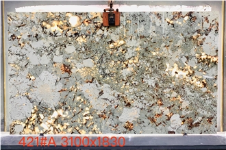 Nice Splendor White Granite Slabs For Luxury Design