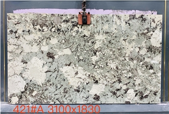 Nice Splendor White Granite Slabs For Luxury Design
