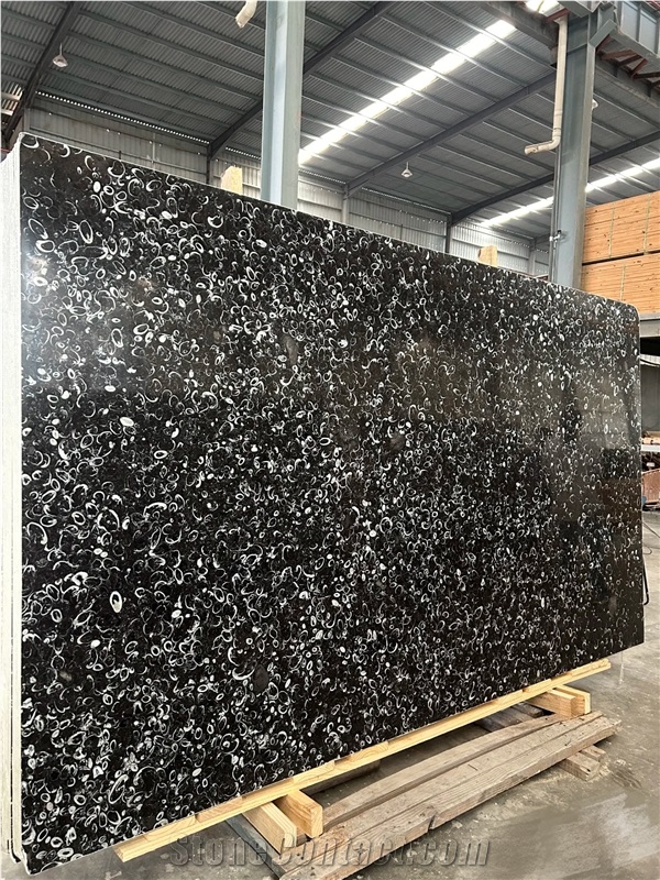 Peacock Eye Polish Marble Slabs For Interior Using