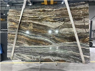 Traonyx Travertine Slabs For Appartment Hotel Project